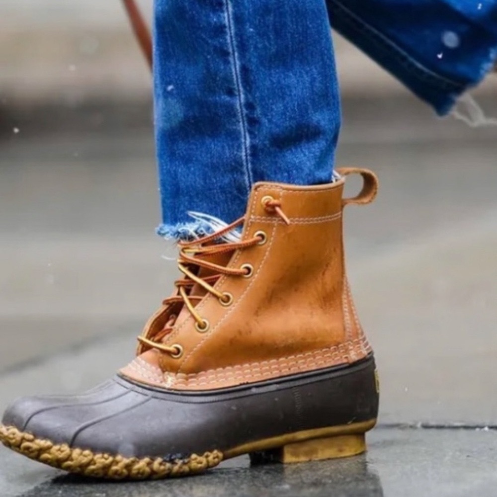 L.L.Bean Duck Boots 8”. Size: 8M. Excellent condition 🤎 - Picture 6 of 15